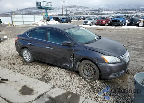 2014 Nissan Sentra S from USA, damaged, VIN 3N1AB7AP5EL629432